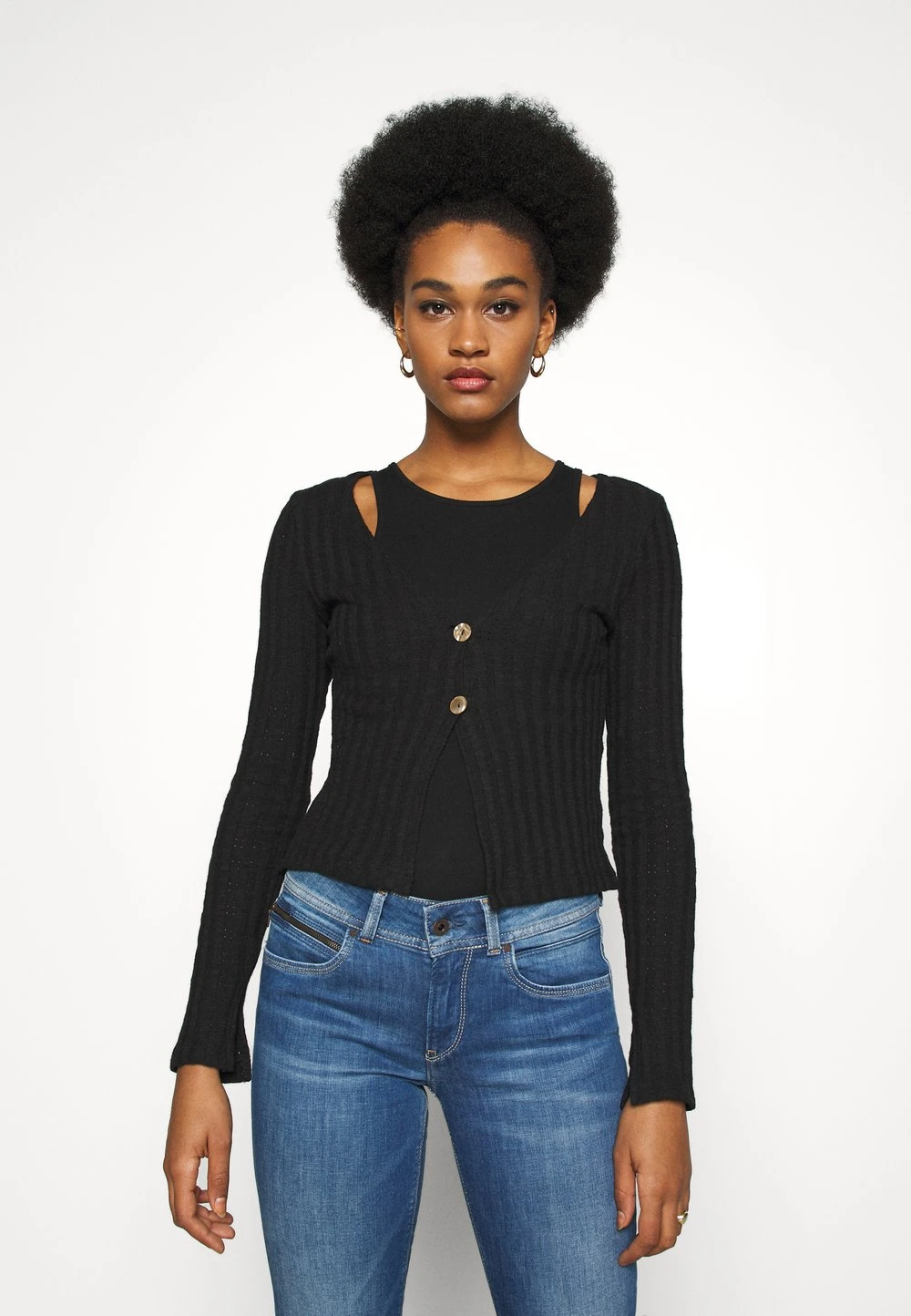 0051aa3e2ff646db8ea5d3c13c090090.jpg Nly by Nelly BUTTON DOWN CARDIGAN - Gilet Prix Sympa pulls et gilets col en v profond femme -Nly by Nelly boutique 0051aa3e2ff646db8ea5d3c13c090090