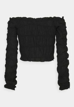 Nly by Nelly Prix Abordable ALL OVER RUCHED - T-shirt à manches longues chemises et blouses carmen femme -Nly by Nelly boutique 01a322603d4e43bab8ba1c7ef13e8c91