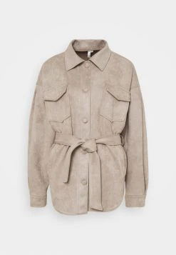 Nly by Nelly Prix Incroyables BELTED SHACKET - Veste lĂ©gère vestes col à revers femme