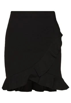 Nly by Nelly Bon Rapport Coût-Efficacité FRILL MINI SKIRT - Jupe portefeuille jupes couleur unie femme -Nly by Nelly boutique 0a2f58613623446b8a05cfed458d752c