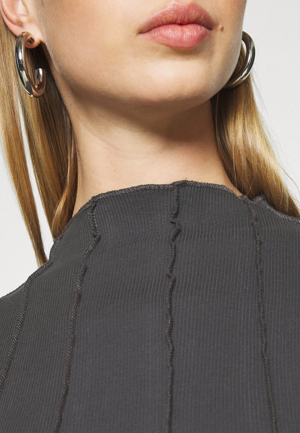 Nly by Nelly Haute Qualité VISIBLE SEAM TOP - T-shirt à manches longues t-shirts et tops col rond femme 8 Nly by Nelly Haute Qualité VISIBLE SEAM TOP - T-shirt à manches longues t-shirts et tops col rond femme – Image 6