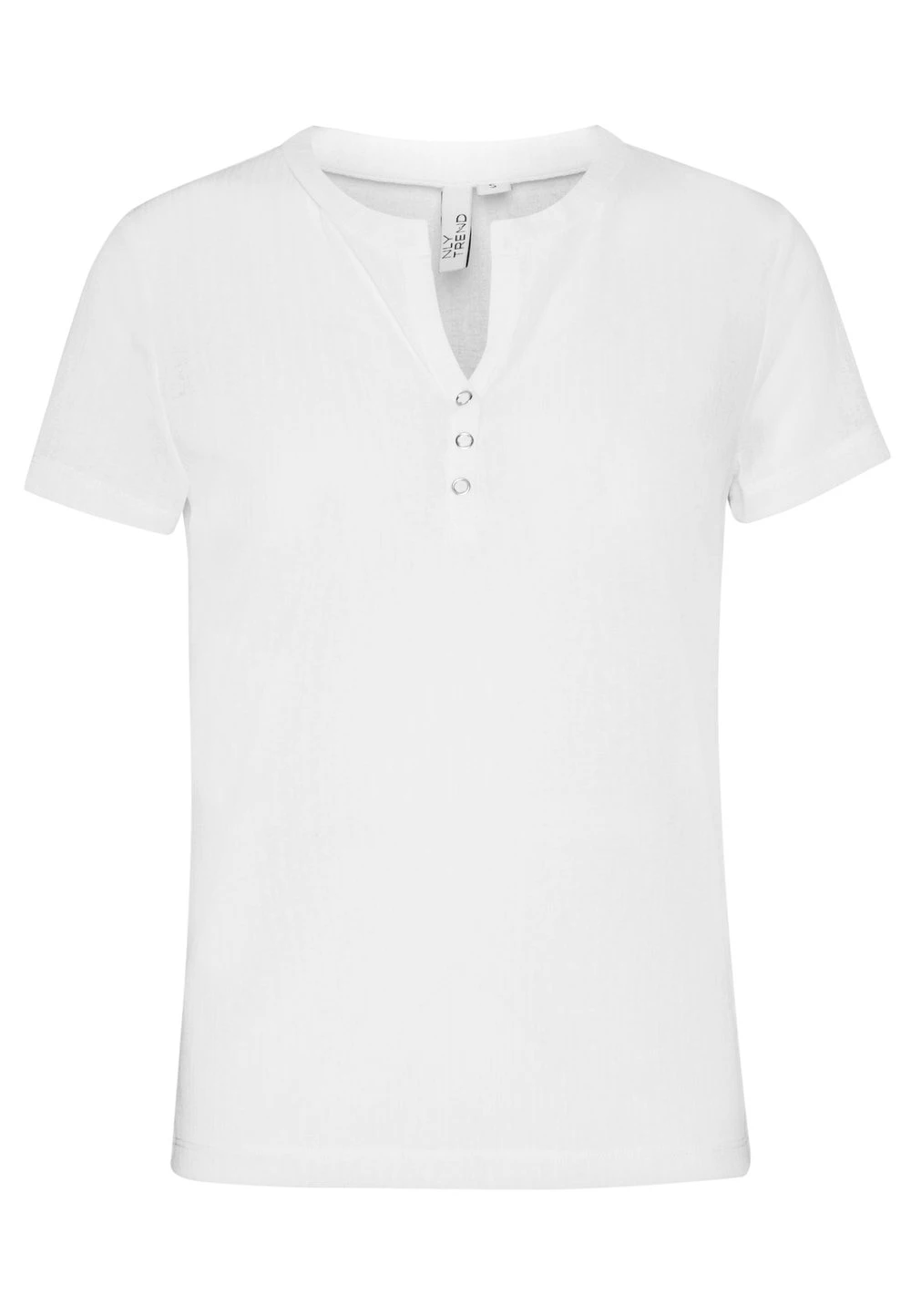 Nly by Nelly Prix Incroyables BUTTON TOP - T-shirt basique t-shirts et tops col tunisien femme 6 Nly by Nelly Prix Incroyables BUTTON TOP - T-shirt basique t-shirts et tops col tunisien femme – Image 4