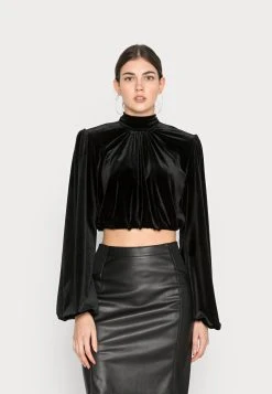 Nly by Nelly Rabais VOLUME BLOUSE - T-shirt à manches longues chemises & blouses col officier femme