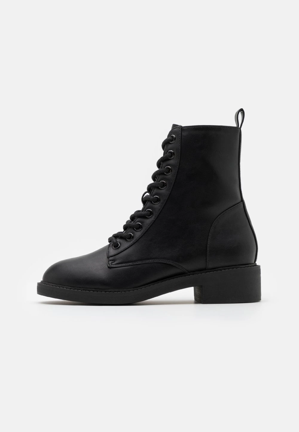 Nly by Nelly LACE UP FLAT BOOT - Bottines à lacets Qualité Supérieure rond femme 4 Nly by Nelly LACE UP FLAT BOOT - Bottines à lacets Qualité Supérieure rond femme – Image 2