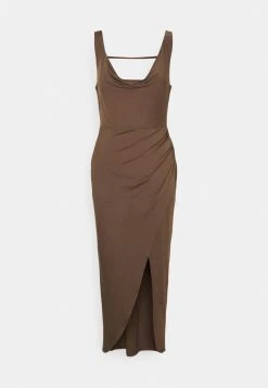 Nly by Nelly Prix Raisonnable SASSY COWL NECK DRESS - Robe longue robes echancrure dos femme -Nly by Nelly boutique 137cd9aac1e14496b43c1ca8af36fbda