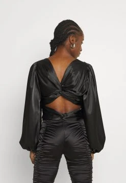 Qualité garantie 100% Nly by Nelly MAKE A STATEMENT BLOUSE - T-shirt à manches longues chemises et blouses echancrure dos femme -Nly by Nelly boutique 18d78efa28c34a16a31050aa6549d5aa