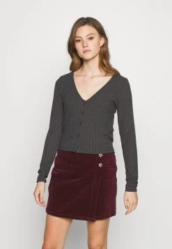 Nly by Nelly Prix Malin BUTTON UP - Gilet pulls et gilets col en v profond femme