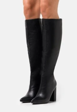 Haute Qualité Nly by Nelly WIDE KNEE BOOT - Bottes à talons hauts pointu femme