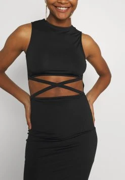 Nly by Nelly En Remise CROSS WAIST MIDI DRESS - Robe en jersey robes col rond femme -Nly by Nelly boutique 1cde935b0896474dae04102cfe16cf0c