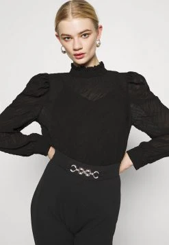 Soldes En Ligne Nly by Nelly BUCKLE CHAIN PANTS - Pantalon classique pantalons haute femme -Nly by Nelly boutique 1e3bd123884342d39d1fdcfb187ac9b8