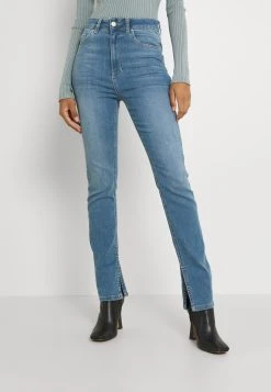Nly by Nelly Bonne Qualité SUPERSTRETCH SLIT - Jean slim jeans haute femme