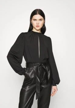 Nly by Nelly KEYHOLE FRONT - T-shirt à manches longues Prix Dynamité t-shirts et tops col officier femme