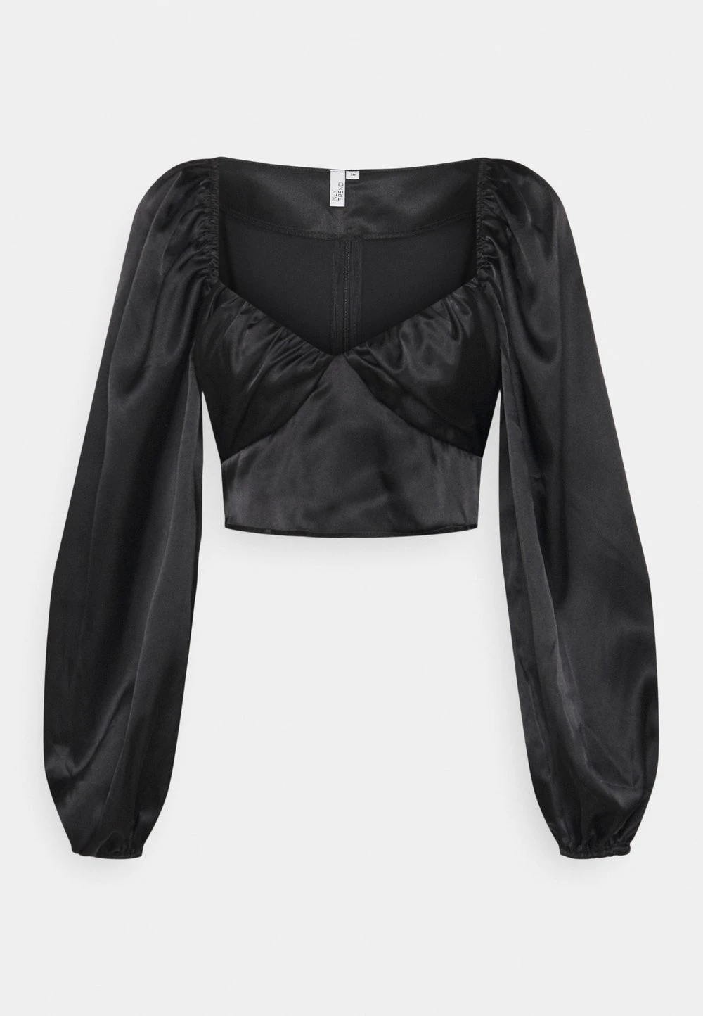 29541134545e416b9b0249f981b39fab.jpg Nly by Nelly Authentique 100% RUCHED UP BLOUSE - Blouse chemises & blouses col en v profond femme -Nly by Nelly boutique 29541134545e416b9b0249f981b39fab