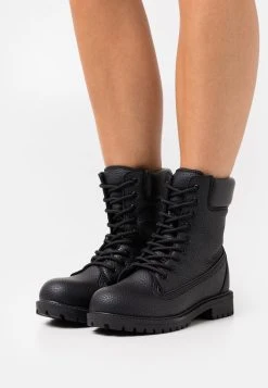 Nly by Nelly WALK IT OUT BOOT - Bottines à lacets Faible Prix rond femme