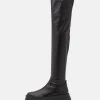 Nly by Nelly Prix Accessible CHUNKY - Cuissardes bottes rond femme