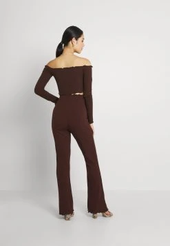 Nly by Nelly OFF SHOULDER SET - T-shirt à manches longues Prix Légers pantalons haute femme -Nly by Nelly boutique 2e99a94c38284b39b6d5cb90af2da8b8