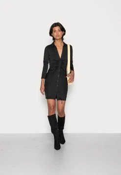 Haute Qualité Nly by Nelly COLLAR DRESS - Robe en jersey robes col en v profond femme -Nly by Nelly boutique 2fedab9af4b9458ab17cf3299c1ddb5d