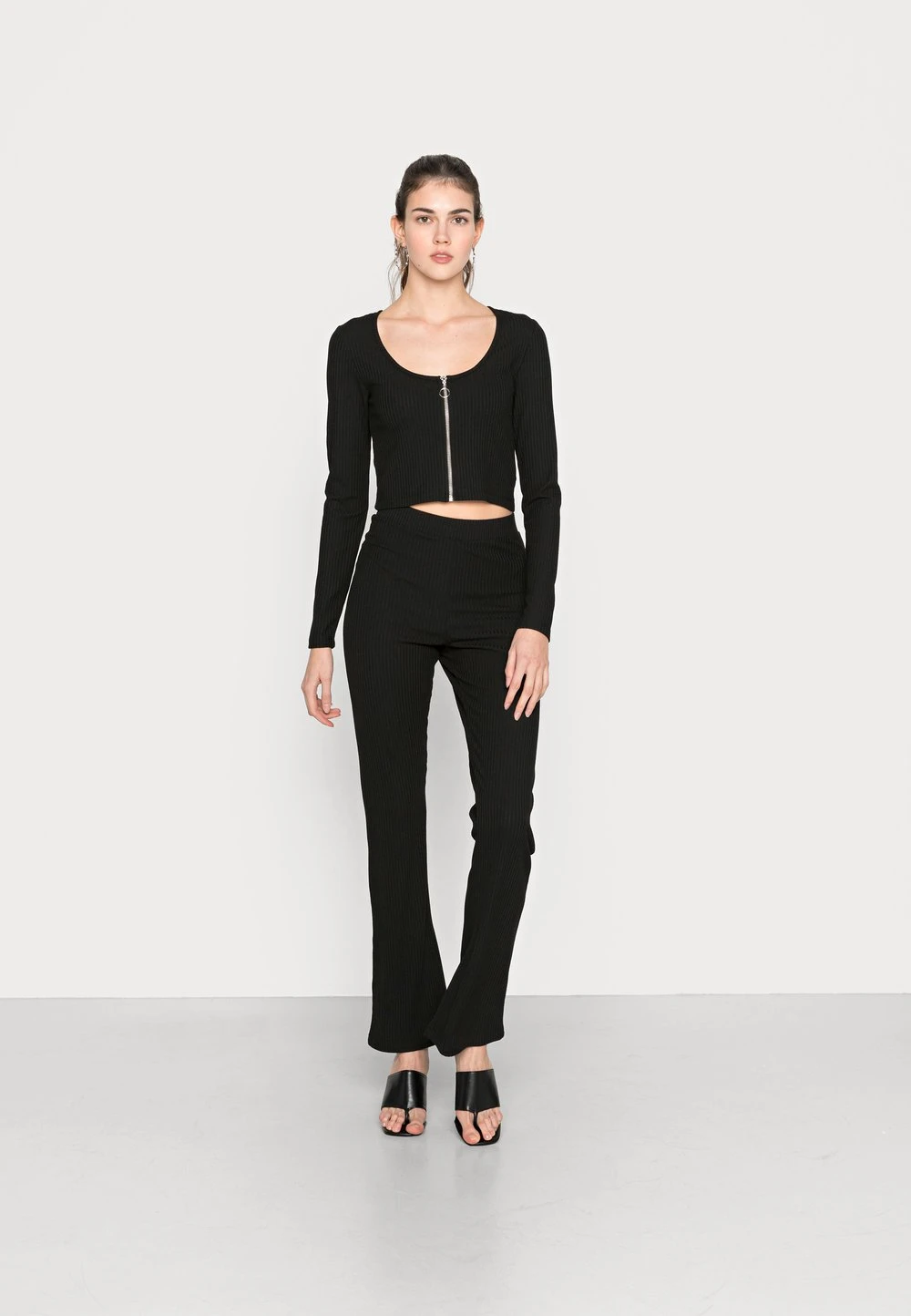 Nly by Nelly Bas Prix ZIP SET - Pantalon classique pantalons normale femme 3 Nly by Nelly Bas Prix ZIP SET - Pantalon classique pantalons normale femme