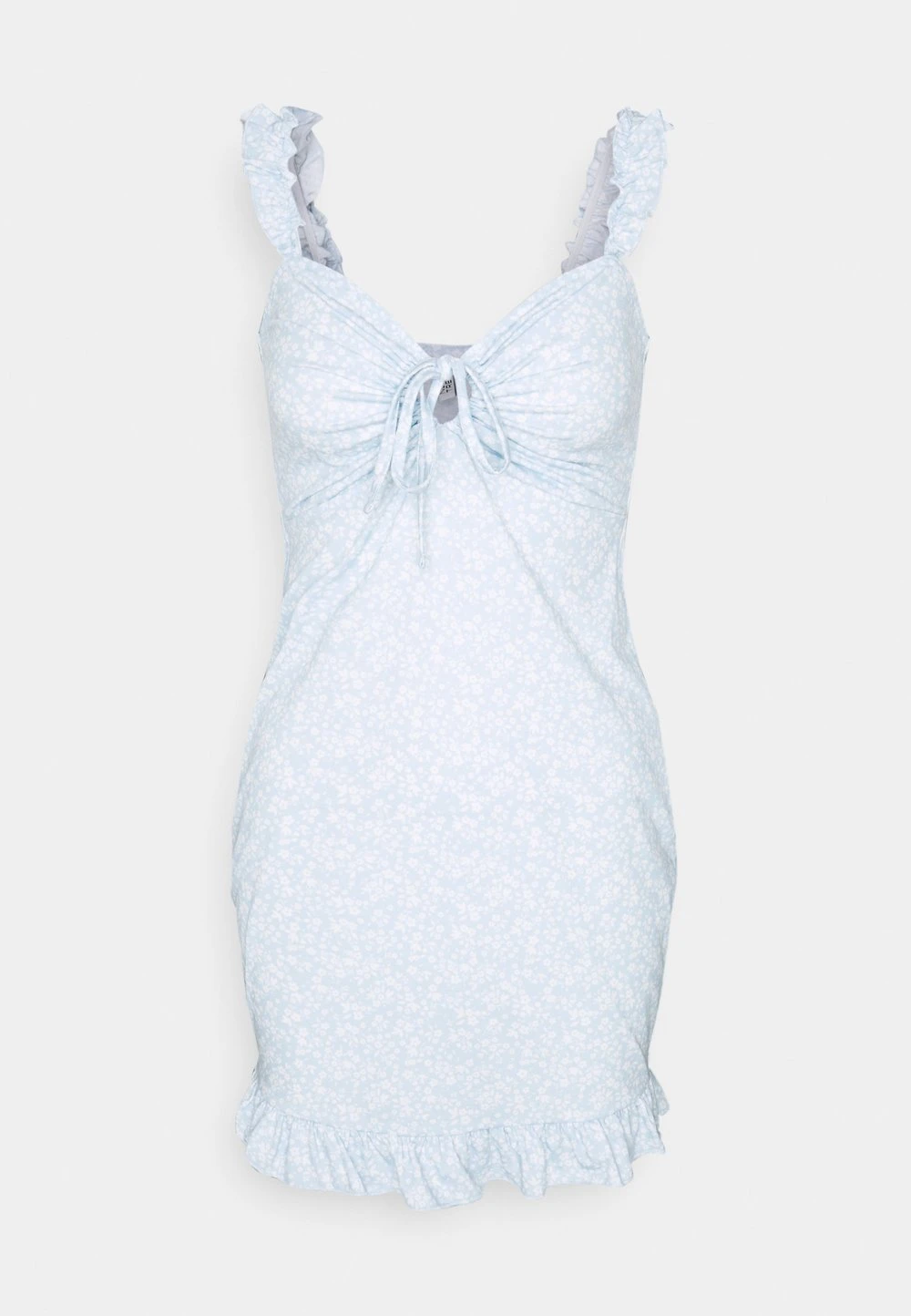 Nly by Nelly DRAWSTRING FRILL DRESS - Robe fourreau Prix Légers robes col en v profond femme 3 Nly by Nelly DRAWSTRING FRILL DRESS - Robe fourreau Prix Légers robes col en v profond femme