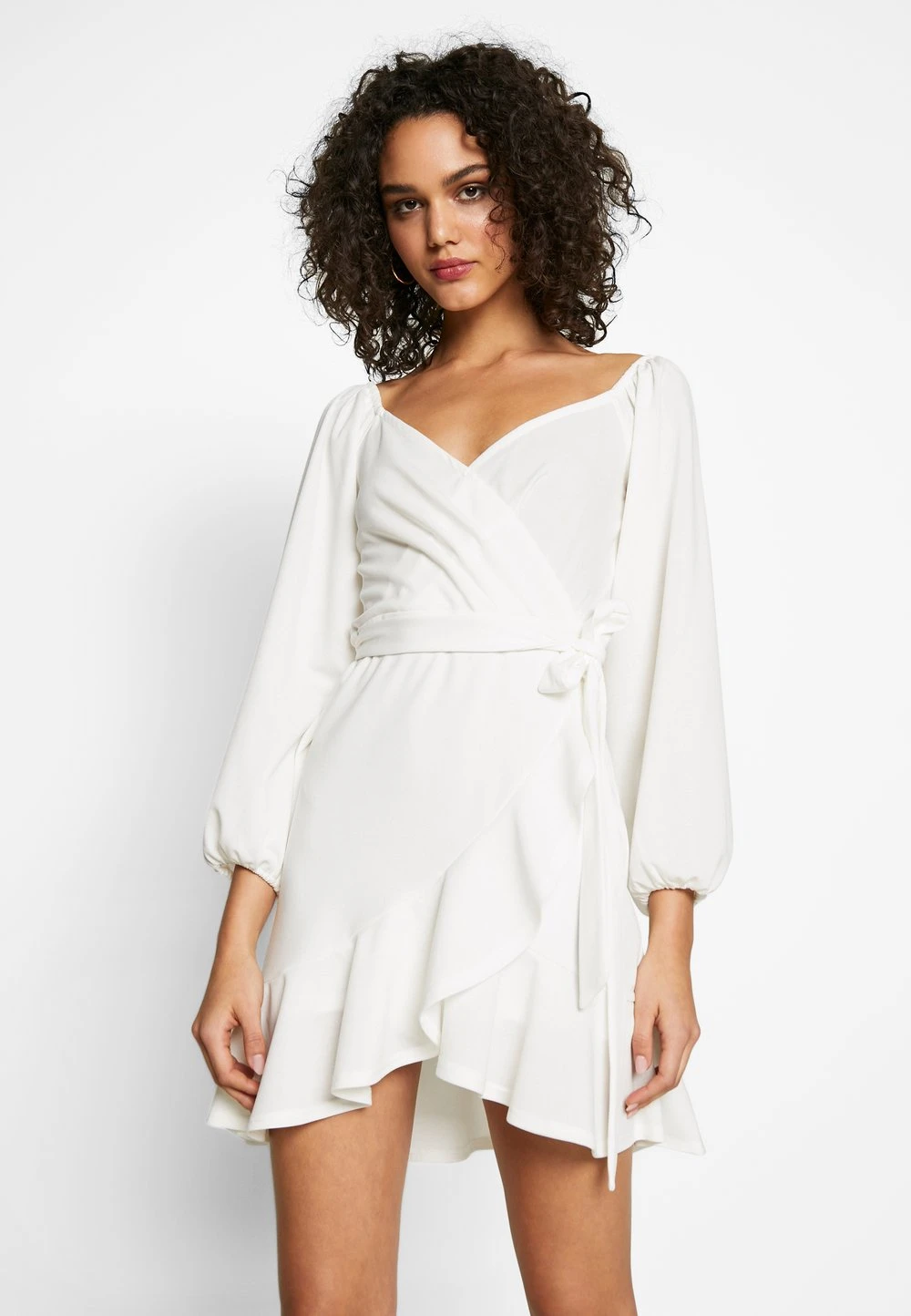 3a7a693acc5a49c998e314bba788cc36.jpg Nly by Nelly Prix Dégriffé LOVLEY FRILL DRESS - Robe de soirée robes cache-cœur femme -Nly by Nelly boutique 3a7a693acc5a49c998e314bba788cc36