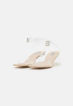 Nly by Nelly Prix d’Amis CLEAR LOW BLOCK HEEL - Sandales sandales et nu-pieds ouvert femme -Nly by Nelly boutique 3d3b7dbe99e9424d964b005f329fc86a