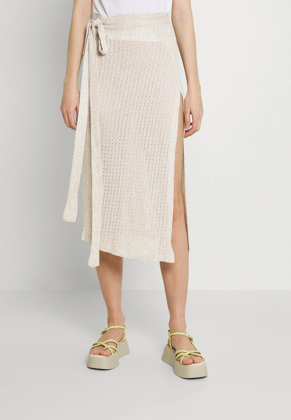 456b85c465d4418da1e9367be49ebd85.jpg Prix Acceptable Nly by Nelly SUMMER DAYS SKIRT - Jupe portefeuille jupes laçage femme -Nly by Nelly boutique 456b85c465d4418da1e9367be49ebd85