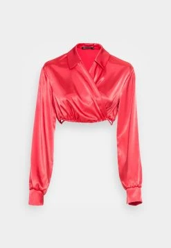 Prix Discount Nly by Nelly WRAP BLOUSE - T-shirt à manches longues chemises & blouses cache-cœur femme -Nly by Nelly boutique 4696fd64fd1c42bbbd704dc32f14c8cc