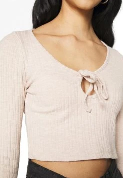 Nly by Nelly Garantie De Qualité 100% FRONT TIE KEYHOLE - Pullover pulls et gilets col rond femme -Nly by Nelly boutique 4838b16ae254495c9d268f0ffca6027c