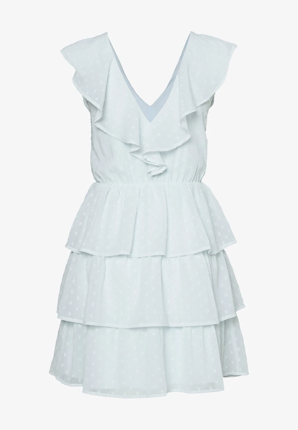 4864d326616f4b609cdbea14c689d271.jpg Nly by Nelly SHEER FRILL DOBBY DRESS - Robe de soirée Prix Exclusifs robes col à jabot femme -Nly by Nelly boutique 4864d326616f4b609cdbea14c689d271