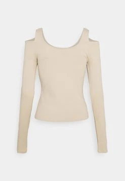 Nly by Nelly Bonne Qualité COLD SHOULDER TOP - T-shirt à manches longues t-shirts et tops encolure large ronde femme -Nly by Nelly boutique 4a09957e58674f29b6ccb2c14004fc68
