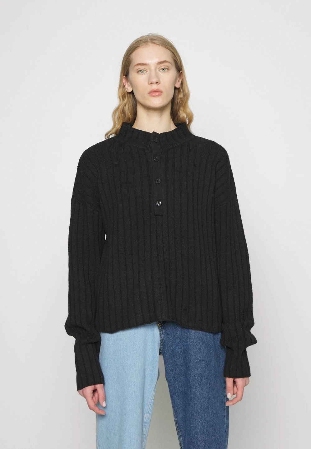 Nly by Nelly BUTTON DETAILED - Pullover Prix Refroidis pulls & gilets col camionneur femme 3 Nly by Nelly BUTTON DETAILED - Pullover Prix Refroidis pulls & gilets col camionneur femme