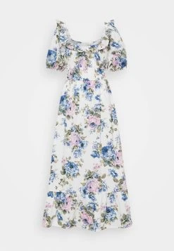 Nly by Nelly Prix Raisonnable PRECIOUS FLORAL DRESS - Robe de soirée robes echancrure dos femme