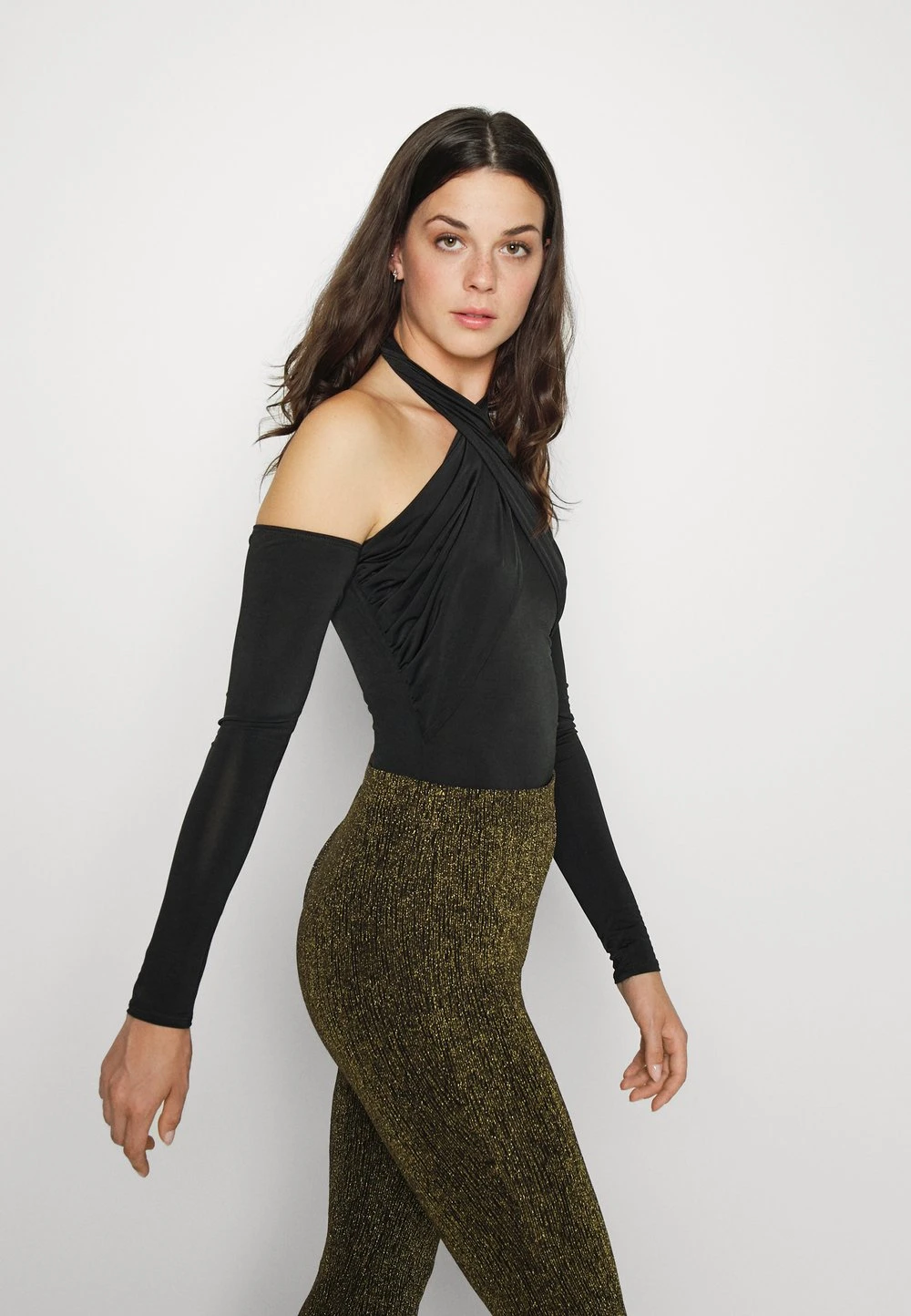 56af63baee6f466a988a4782e317bf33.jpg Prix Préférentiel Nly by Nelly WRAP NECK BODY - T-shirt à manches longues t-shirts et tops col officier femme -Nly by Nelly boutique 56af63baee6f466a988a4782e317bf33