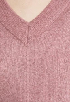 Nly by Nelly EASY VNECK SWEATER - Pullover Qualité garantie 100% pulls et gilets col en v profond femme -Nly by Nelly boutique 58ef32a4a6b044c7adf13f47d9586ff1