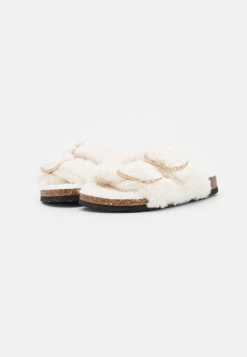 Qualité Garantie Nly by Nelly DOUBLE STRAP FLUFFY FLAT - Mules chaussons ouvert femme -Nly by Nelly boutique 5b1b5471d8194ad1a0160af03ecce5f9