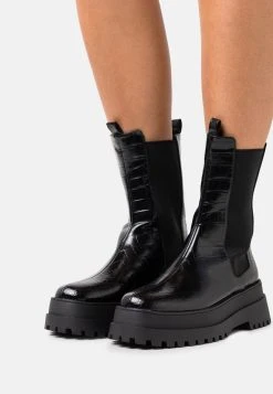 Nly by Nelly SAVAGE CHELSEA BOOT - Bottines à plateau Prix Affortable rond femme