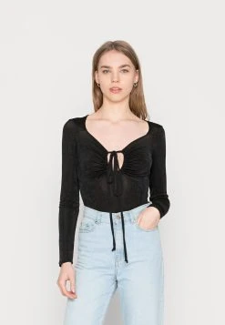 Nly by Nelly Prix Malin CROSS STRAP - T-shirt à manches longues t-shirts et tops col en v profond femme