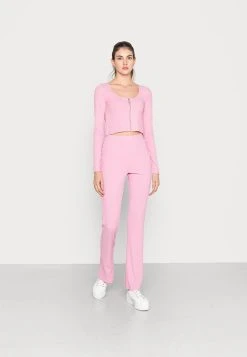 Nly by Nelly ZIP SET - Pantalon classique Prix Ăquitable pantalons encolure large ronde femme