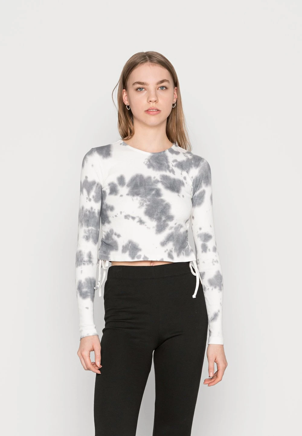 Nly by Nelly Pas Cher REBEL DRAWSTRING - T-shirt à manches longues t-shirts et tops col rond femme 3 Nly by Nelly Pas Cher REBEL DRAWSTRING - T-shirt à manches longues t-shirts et tops col rond femme