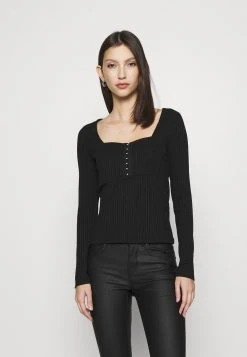 Nly by Nelly I'LL BE THERE - T-shirt à manches longues Vendre t-shirts et tops col carr&eacute; femme