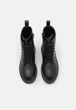 Nly by Nelly PERFECT LACED UP BOOT - Bottines à plateau Marchandise de première qualité rond femme -Nly by Nelly boutique 68852d49e06d445c96eb7061c0b41bc1