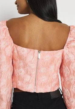 Nly by Nelly Prix Imbattable PUFFY SLEEVE HEART - Blouse chemises et blouses echancrure dos femme -Nly by Nelly boutique 6d3f8b2f5f524e61a1319cb10a03620a