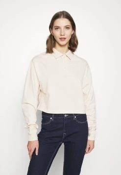 Nly by Nelly BUTTON - Sweatshirt qualité absolue pulls et gilets col polo femme