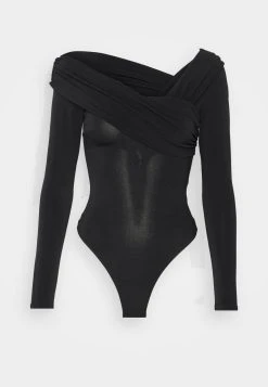 Nly by Nelly WRAPPED ASYMMETRIC BODY - T-shirt à manches longues Prix d’Amis t-shirts et tops carmen femme -Nly by Nelly boutique 73aaacc8d5c942e89f8952f1897b8510