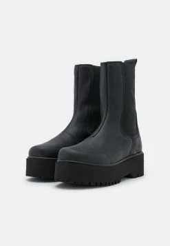 Nly by Nelly CLEAN BOOT PLAIN SOLE - Bottes à plateau En Remise rond femme 4 Nly by Nelly CLEAN BOOT PLAIN SOLE - Bottes à plateau En Remise rond femme -Nly by Nelly boutique 755f4ff337e64f11b49184f024163048