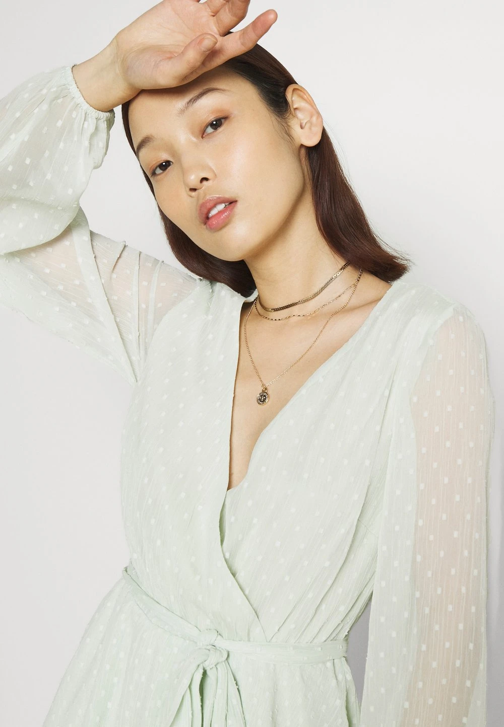 Nly by Nelly Assurance De l’Authenticité LOVEABLE WRAP DRESS - Robe de soirée robes col en v profond femme 6 Nly by Nelly Assurance De l’Authenticité LOVEABLE WRAP DRESS - Robe de soirée robes col en v profond femme – Image 4