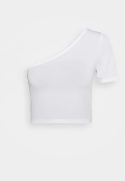 Nly by Nelly Prix De Lancement ONE SHOULDER CROP TEE - T-shirt basique t-shirts et tops couleur unie femme -Nly by Nelly boutique 77f40995885b468d81b888645101929e 1