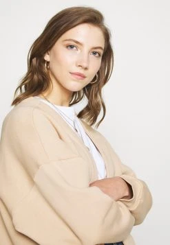 Prix Allégé Nly by Nelly PERFECT CARDIGAN - Sweat à capuche zippé pulls et gilets couleur unie femme -Nly by Nelly boutique 7ec16d846e464d86b76311fccd54da41