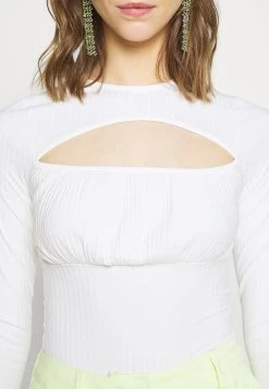 Nly by Nelly Vendre GATHERED BODY - T-shirt à manches longues t-shirts et tops col rond femme -Nly by Nelly boutique 7ffde4ec5a4b40f39163e9743e8acf45