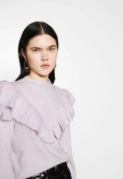 Nly by Nelly FRILLED TO SEE YOU - Pullover Qualité garantie 100% pulls et gilets col officier femme -Nly by Nelly boutique 8092d763505f471daf78e3c9b22c27e4